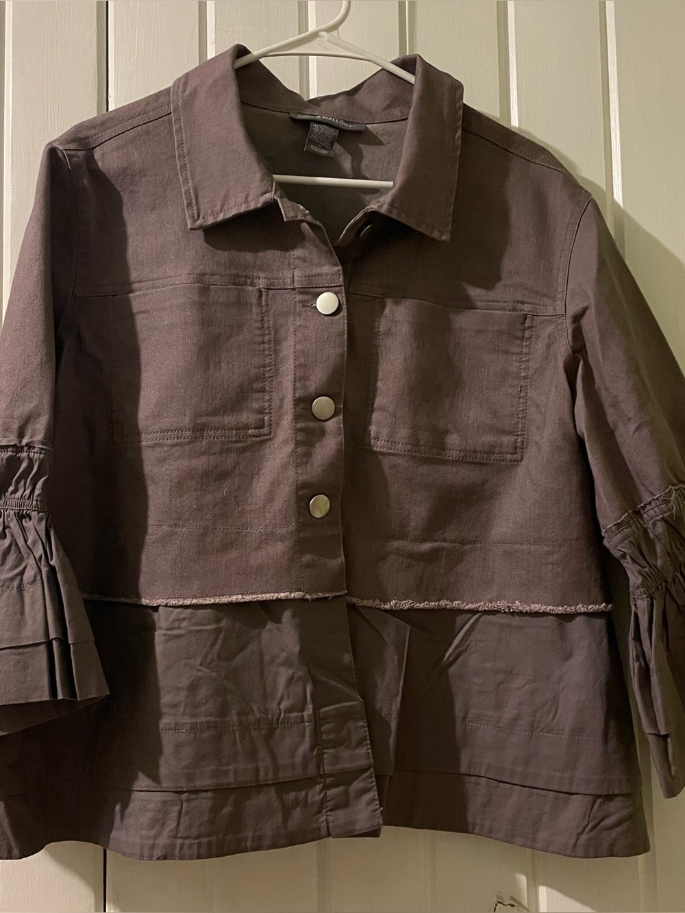 Kate & Mallory boho twill jacket-1X NWOT